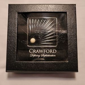 Compact purse mirror with dust bag